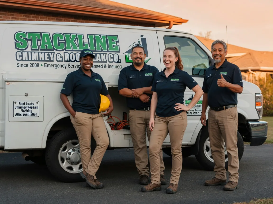 Chimney flashing repair company in Thorn Hill, TN